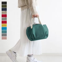 がま口バルーントートバッグ【Sarei コーデュラ(R) re/cor(TM)（コーデュラレコー）・MONTANA】