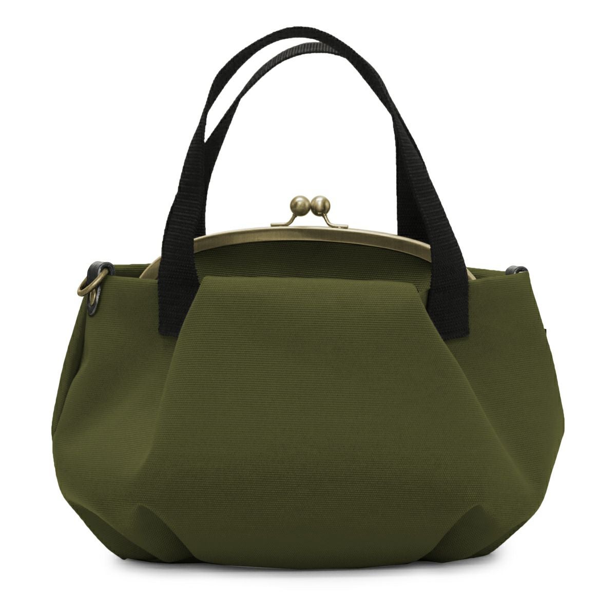 在庫商品】がま口バルーントートバッグ【Sarei コーデュラ(R) re/cor