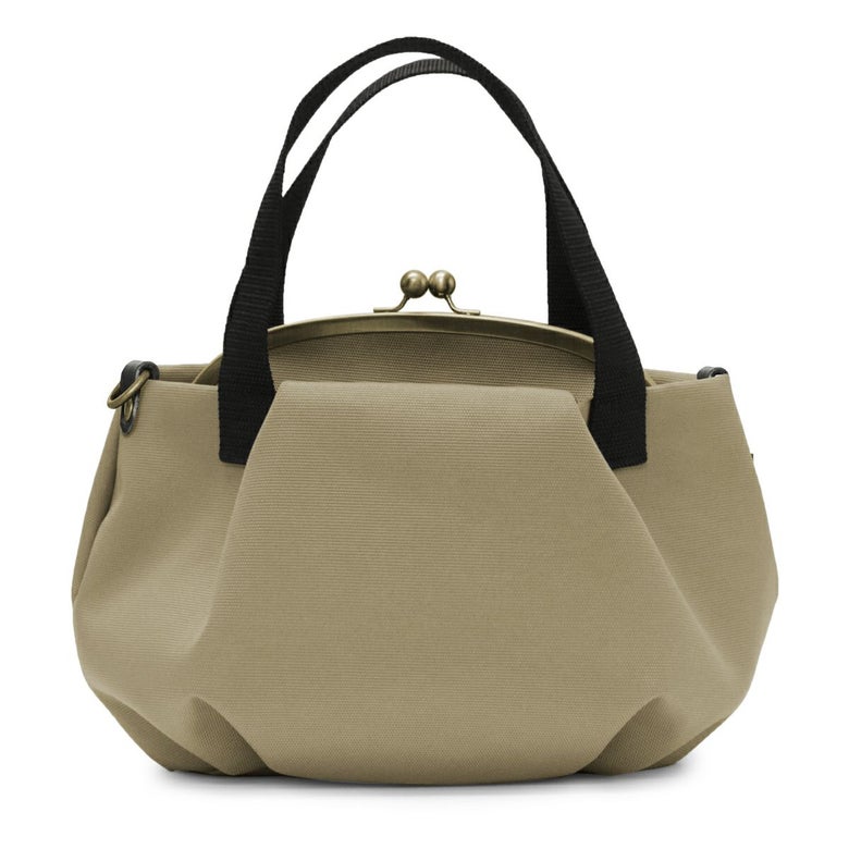 がま口バルーントートバッグ【Sarei コーデュラ(R) re/cor(TM)（コーデュラレコー）・MONTANA】