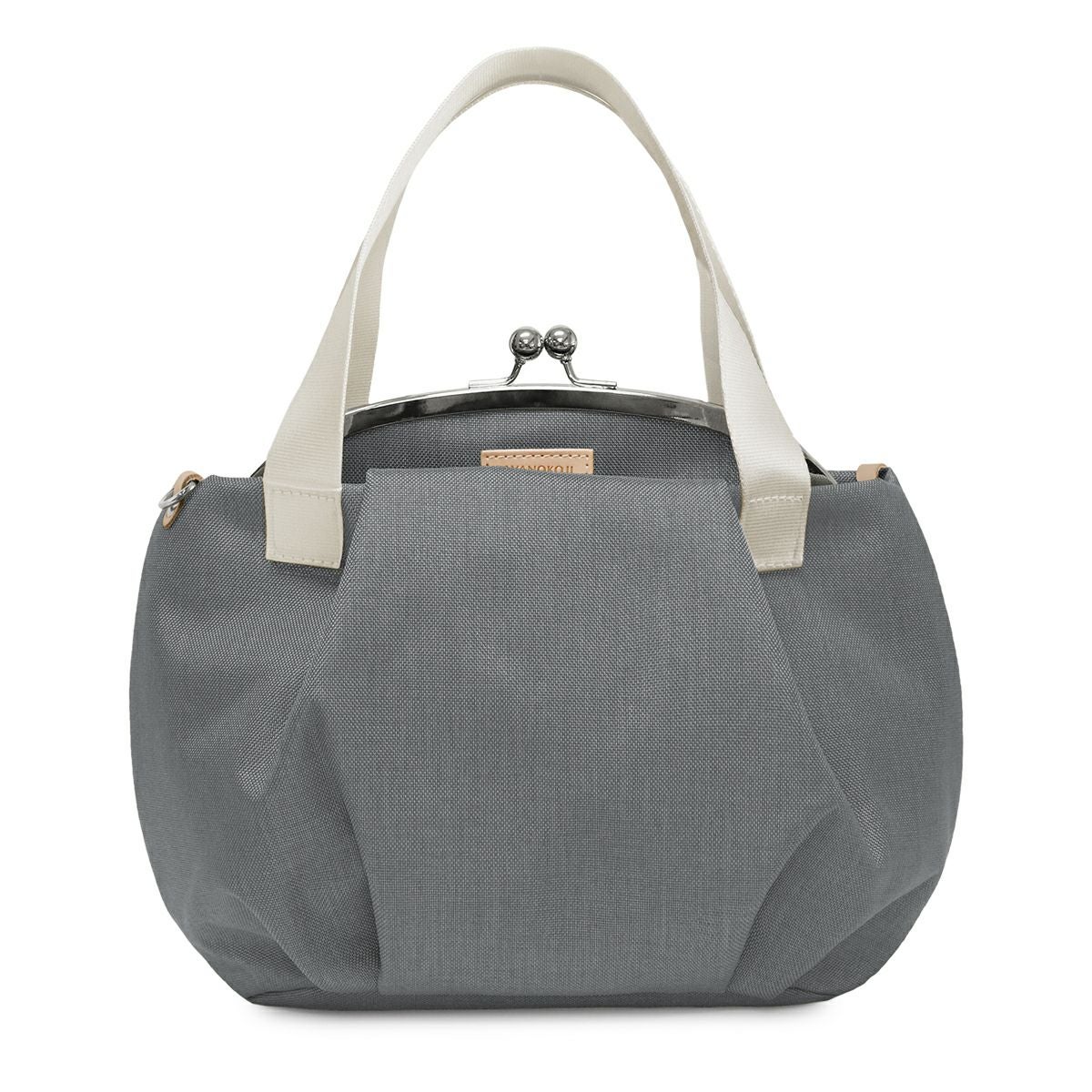 在庫商品】がま口バルーントートバッグ【Sarei コーデュラ(R) re/cor