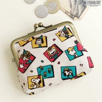 3.5寸がま口コインケース＋（プラス）【PEANUTS_75th Celebrating】