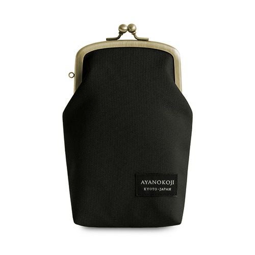 たて型がま口小物入れ【コーデュラ(R)】