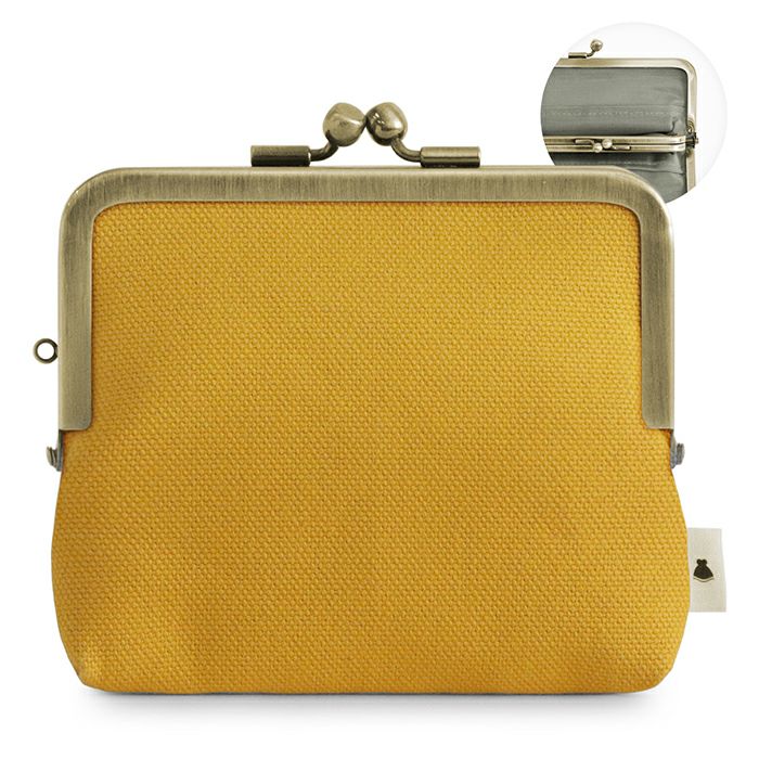 平親子がま口財布【帆布・綿布（アソート）】