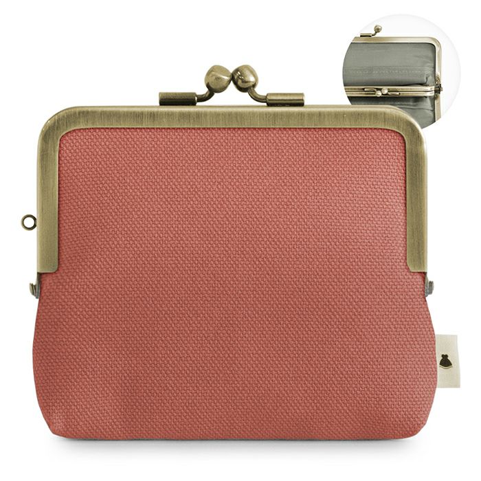 平親子がま口財布【帆布・綿布（アソート）】