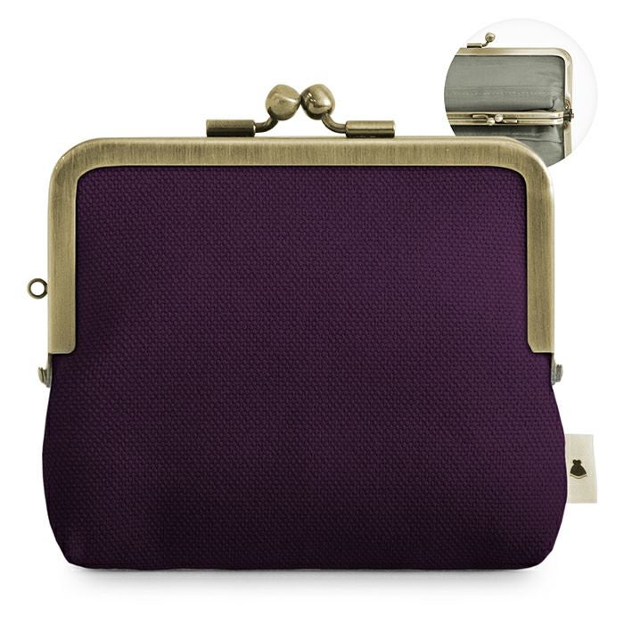 平親子がま口財布【帆布・綿布（アソート）】