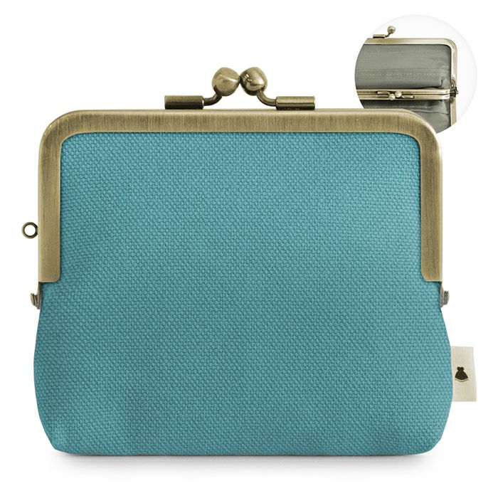 平親子がま口財布【帆布・綿布（アソート）】