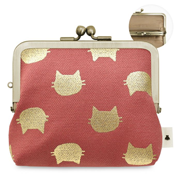 平親子がま口財布【帆布・綿布（アソート）】