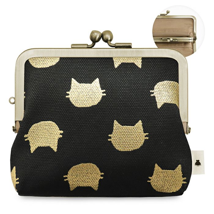 平親子がま口財布【帆布・綿布（アソート）】