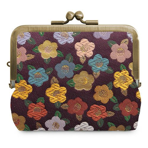 平親子がま口財布【金襴・帯地（アソート）】