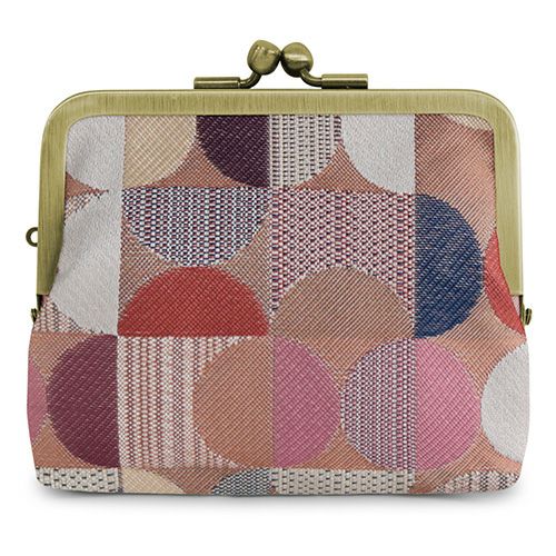 在庫商品】平親子がま口財布【金襴・帯地（アソート）】[M便 1/3