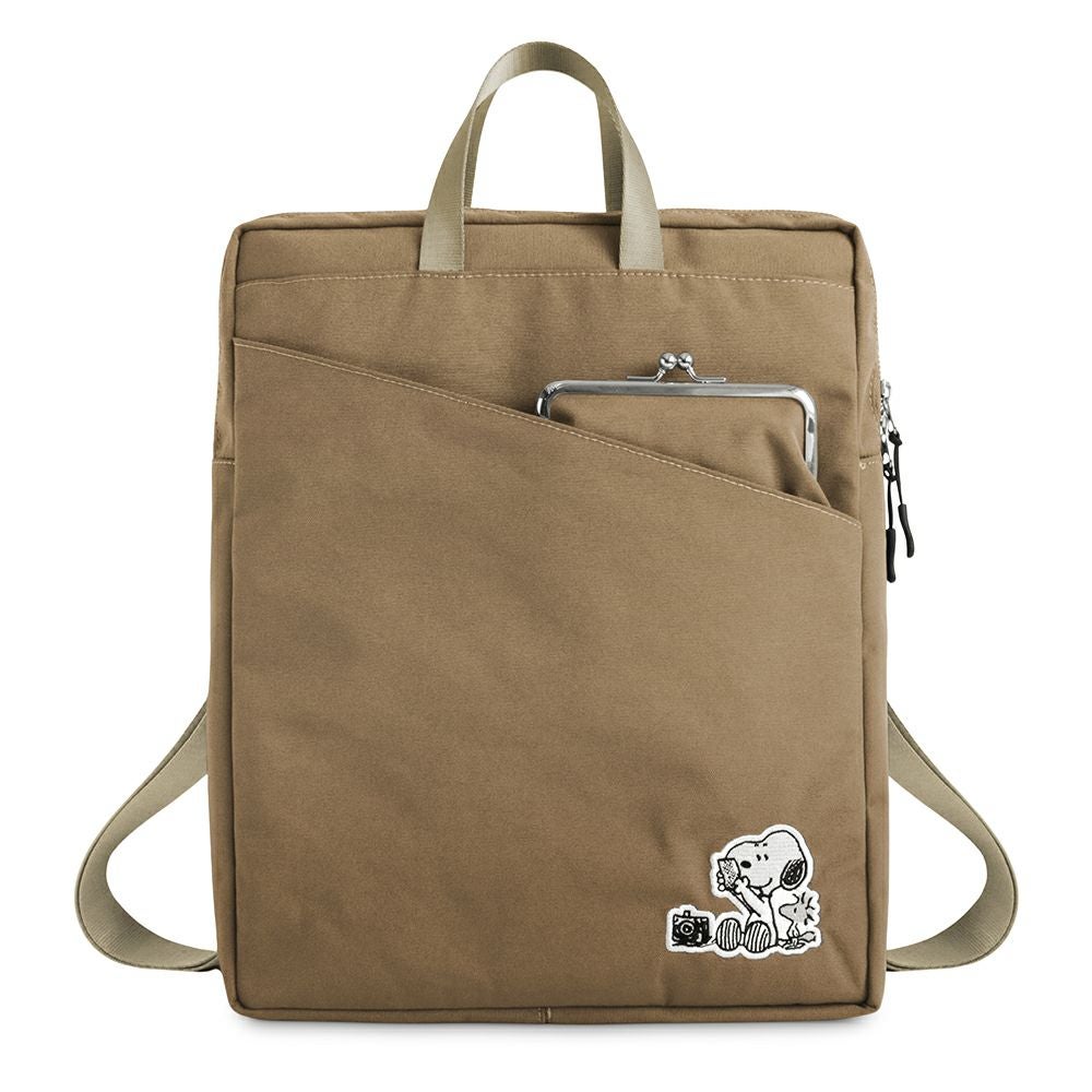 在庫商品】がま口スマートリュック【PEANUTS_(S)25SS Sarei】 | がま口