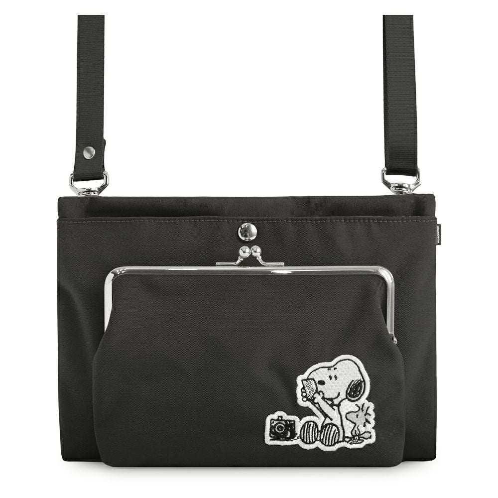 がま口ポケット付きサコッシュ【PEANUTS_(S)25SS】