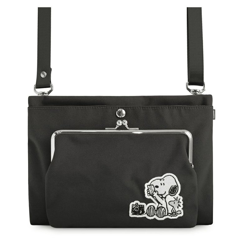 がま口ポケット付きサコッシュ【PEANUTS_(S)25SS】