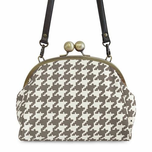 大玉がま口ポシェット【帆布 在庫限り（アソート）】