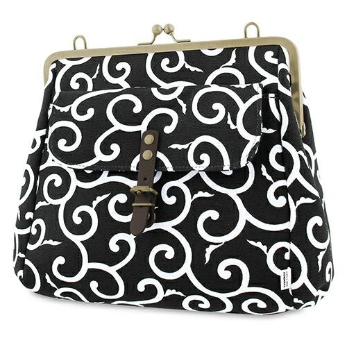 がま口フラップ2WAYリュック【帆布 在庫限り（アソート）】