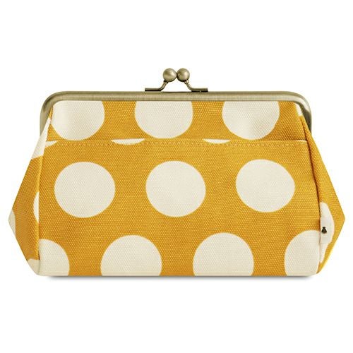 がま口トラベルポーチ（ライト）【帆布・綿布（アソート）】 