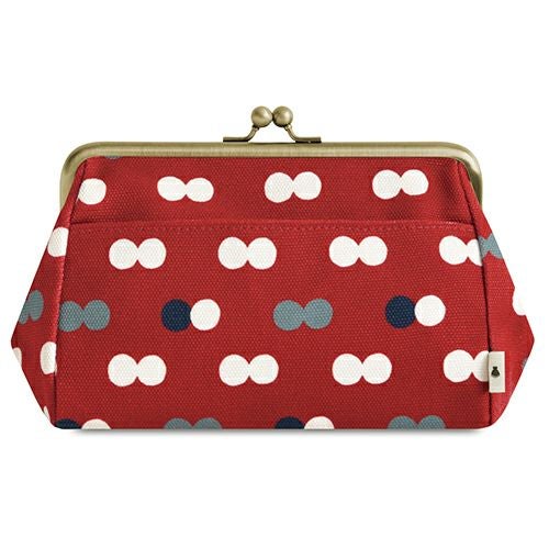 がま口トラベルポーチ（ライト）【帆布・綿布（アソート）】 