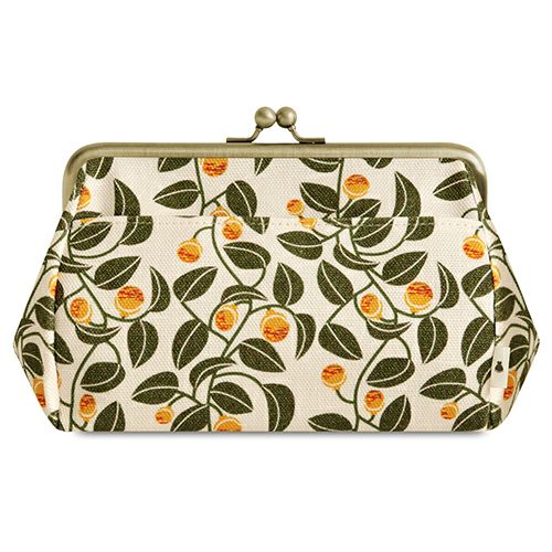 がま口トラベルポーチ（ライト）【帆布・綿布（アソート）】 