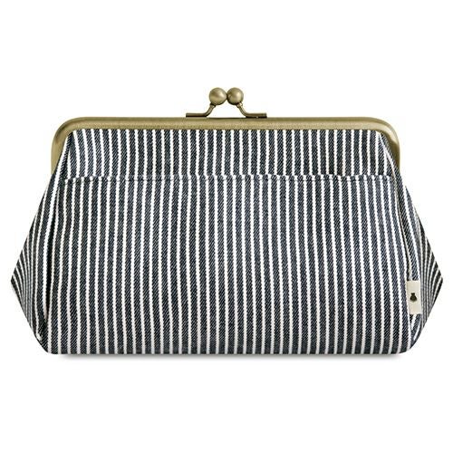 がま口トラベルポーチ（ライト）【帆布・綿布（アソート）】 