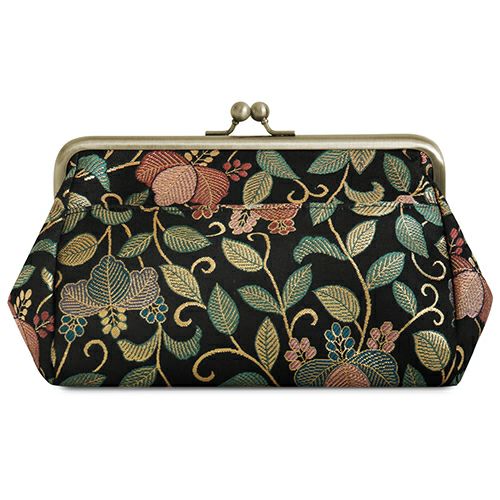 がま口トラベルポーチ（ライト）【金襴・帯地（アソート）】