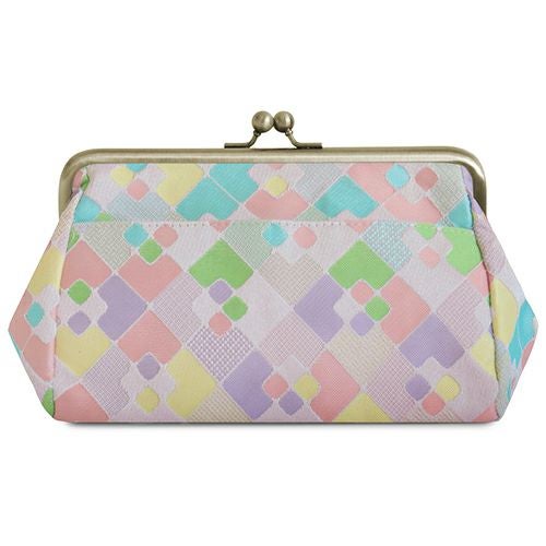 がま口トラベルポーチ（ライト）【金襴・帯地（アソート）】