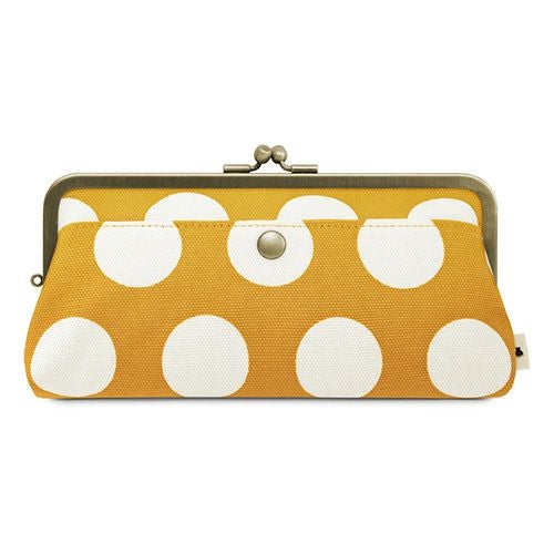 角丸親子がま口長財布【帆布・綿布（アソート）】