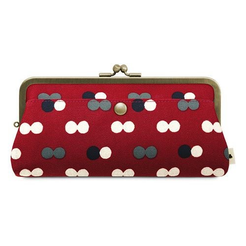 角丸親子がま口長財布【帆布・綿布（アソート）】