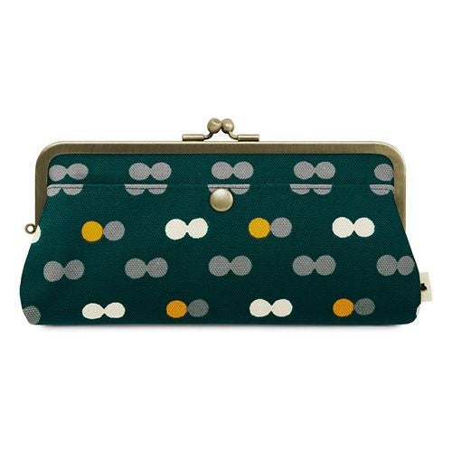 角丸親子がま口長財布【帆布・綿布（アソート）】