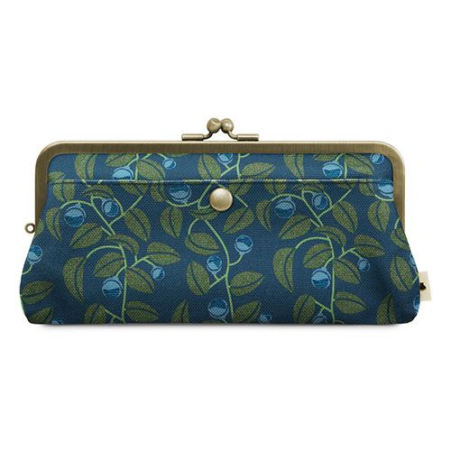 角丸親子がま口長財布【帆布・綿布（アソート）】