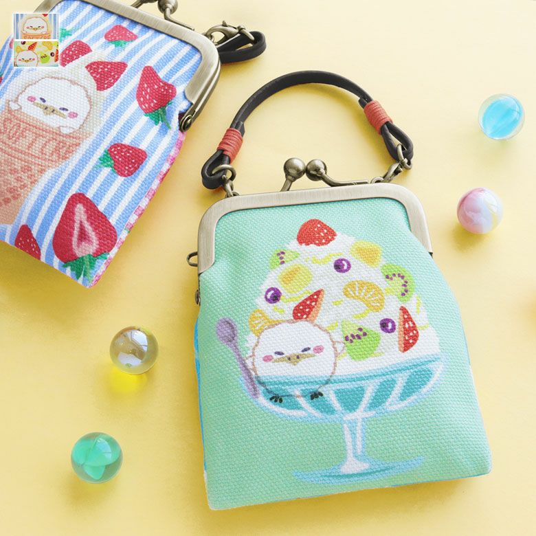 在庫商品】がま口お守りケース【スイーツ×ガマグチヨタカ】 [M便 1/6