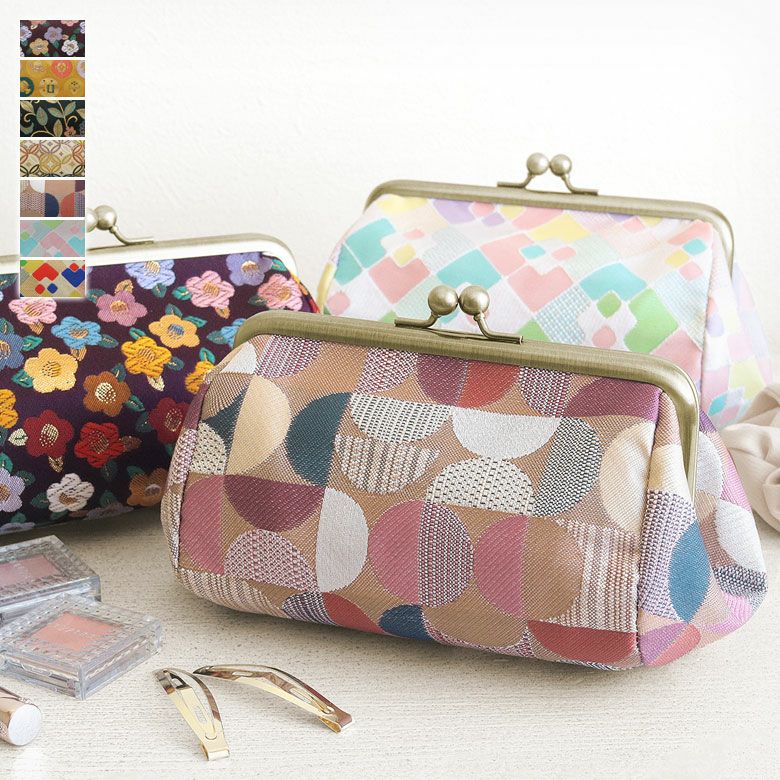 がま口ポーチMサイズ（マチ大）｜AYANOKOJI