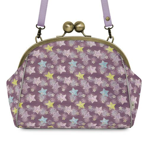 大玉がま口ポシェット【シャイニースター】