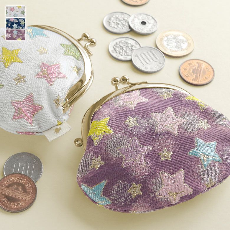 2.6寸がま口財布【シャイニースター】