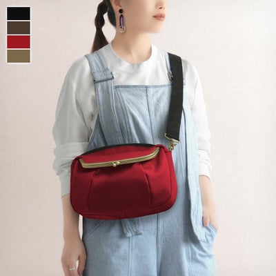 がま口ショルダーバッグころん【リンク】