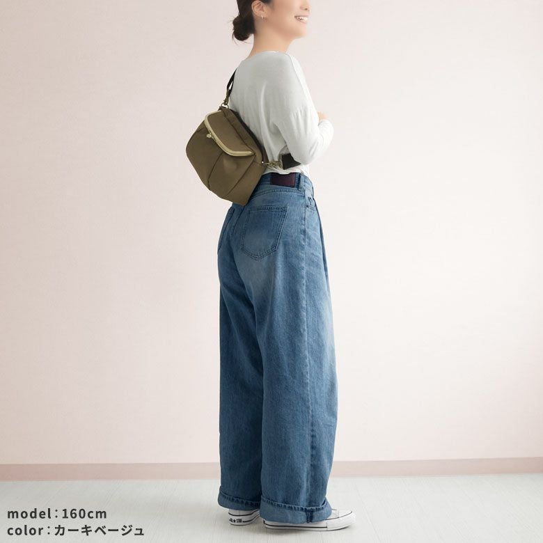 在庫商品】がま口ショルダーバッグころん【リンク】 | がま口の専門店