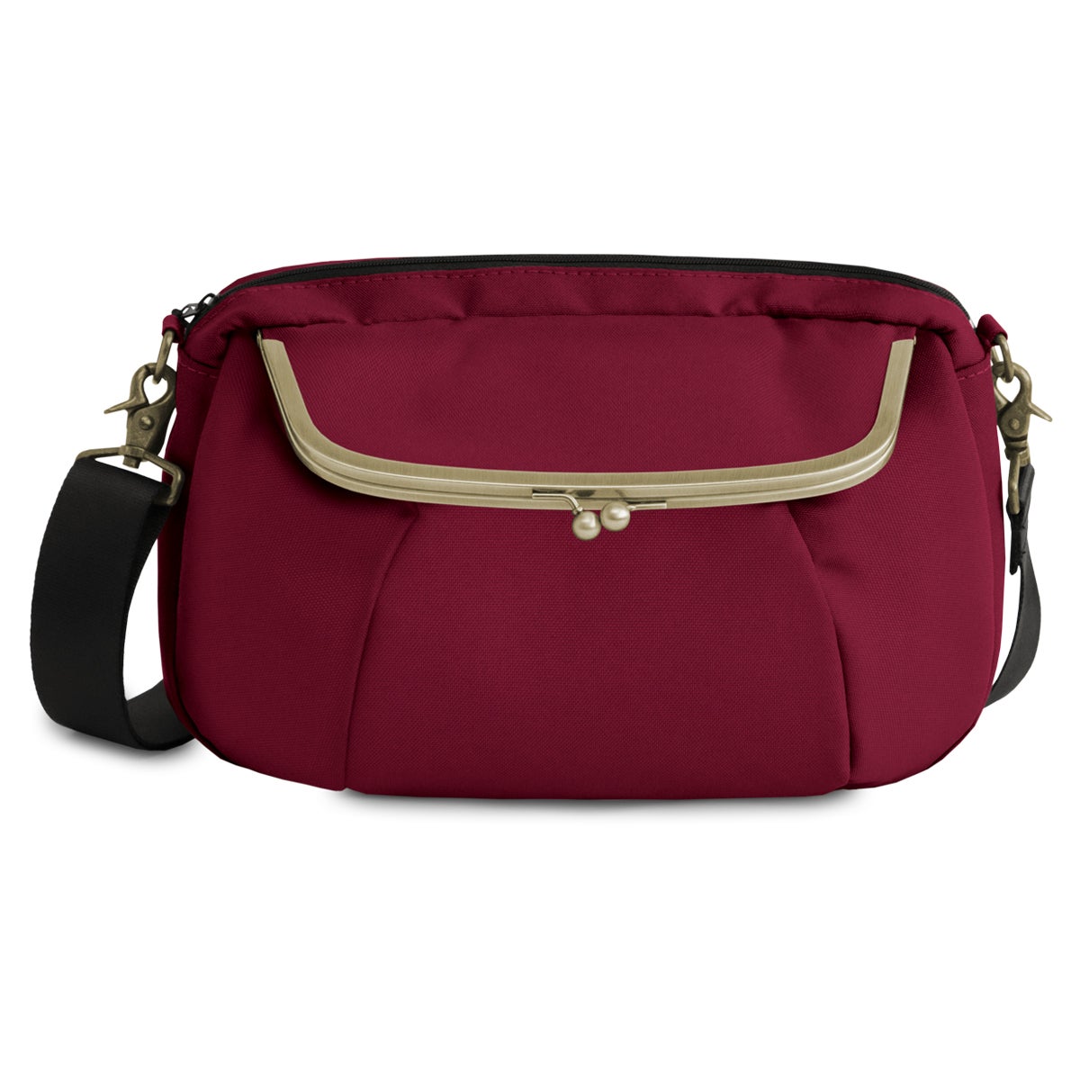 がま口ショルダーバッグころん【コーデュラ(R)】