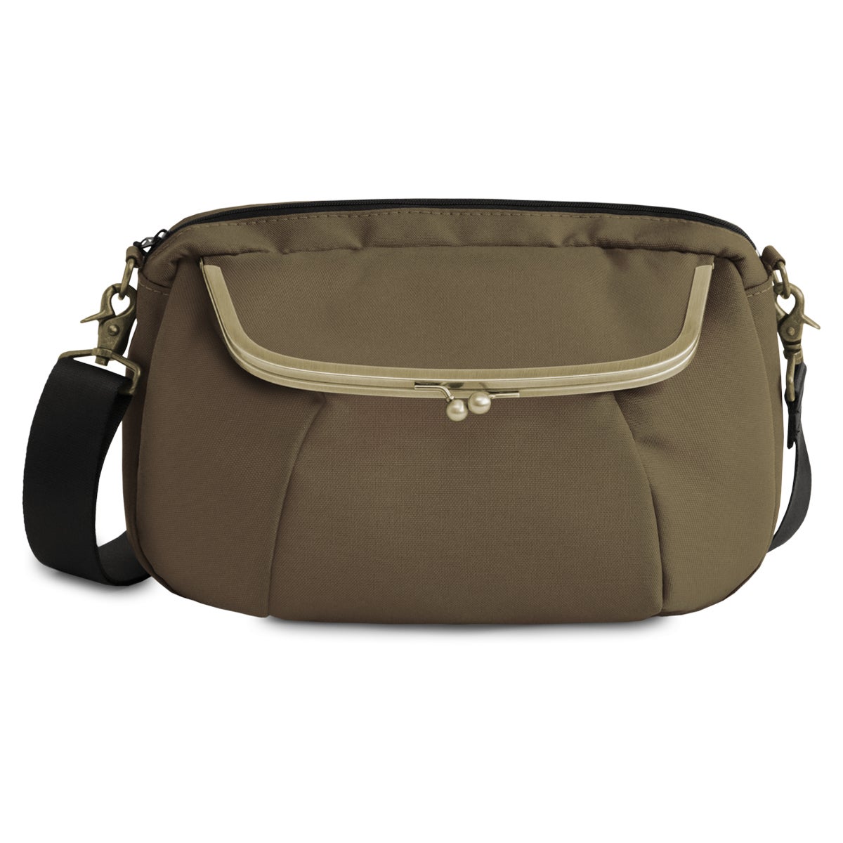 がま口ショルダーバッグころん【コーデュラ(R)】