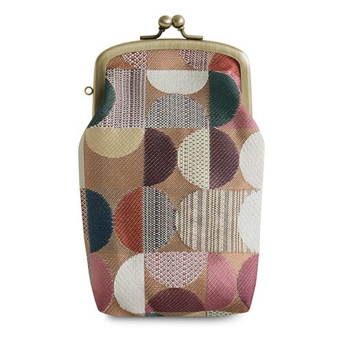 たて型がま口小物入れ【金襴・帯地（アソート）】