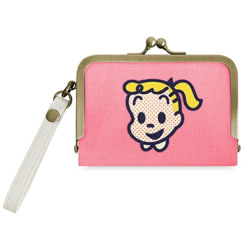 ストラップ付き横型がま口パスケース【OSAMU GOODS】