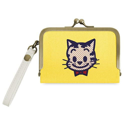 在庫商品】ストラップ付き横型がま口パスケース【OSAMU GOODS】 [M便 1