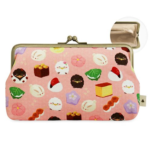 6寸がま口平ポーチ【限定品（アソート）】