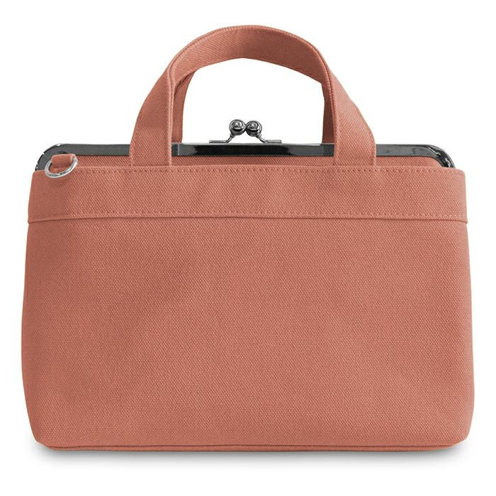 がま口手提げバッグ【帆布・綿布・デニム（アソート）】