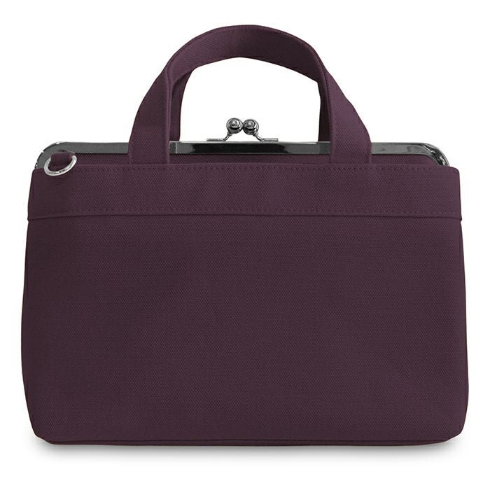 がま口手提げバッグ【帆布・綿布・デニム（アソート）】