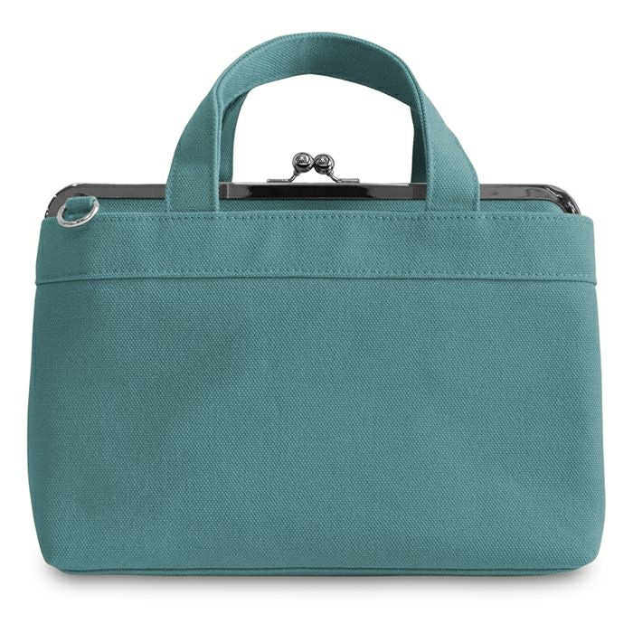 がま口手提げバッグ【帆布・綿布・デニム（アソート）】