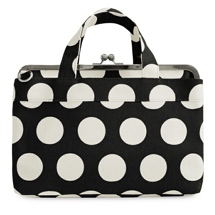 がま口手提げバッグ【帆布・綿布・デニム（アソート）】