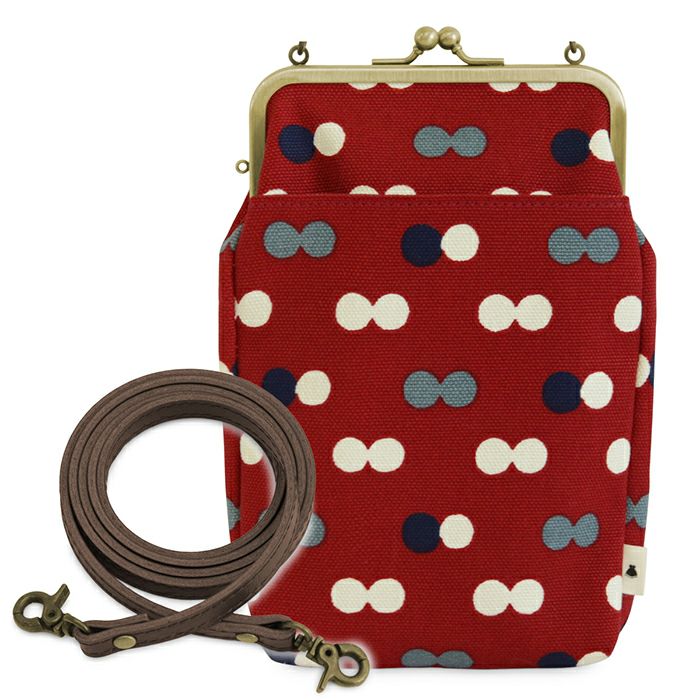 がま口お散歩ポシェット【帆布・綿布・デニム（アソート）】