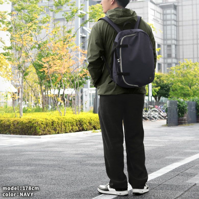 在庫商品】ラウンドがま口アーバンリュック【Sarei HOMME＋】※がまろっ