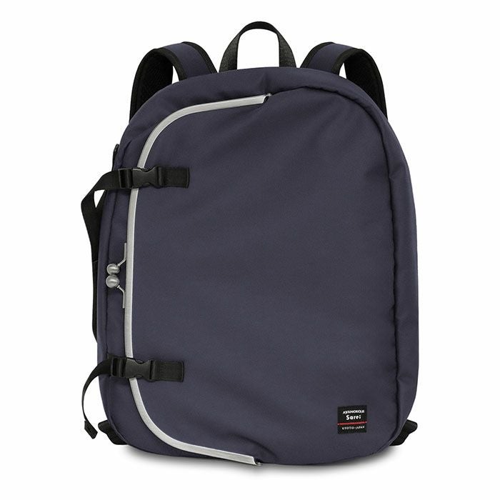  【在庫商品】ラウンドがま口アーバンリュック【Sarei HOMME＋】※がまろっく付き