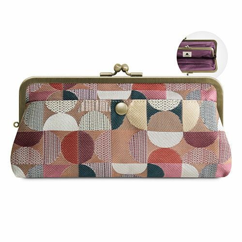 角丸親子がま口長財布【金襴・帯地（アソート）】