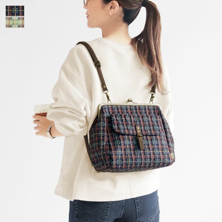 がま口フラップ2WAYリュック【限定品（アソート）】